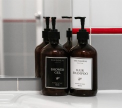 Номер стандарт с окном, выходящим во внутренний холл отеля (без естественного освещения) в Travel Passage