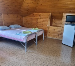 Номер эконом с 5 односпальными кроватями в Семейный