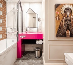 Номер стандарт с 2 односпальными кроватями, вид на город в Mercure