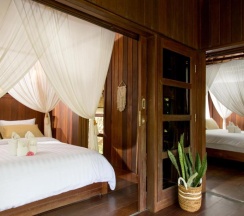 Двухместный номер Deluxe двуспальная кровать в Exclusive Bali Bungalows