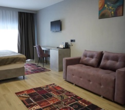 Двухместный номер Deluxe (двуспальная кровать) в Asyr Expo Hotel