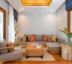 Двухместная вилла Pool Beachfront двуспальная кровать в Krabi Resort Ao Nang