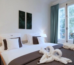 Двухместный номер Standard двуспальная кровать в Aussen Alster Hotel