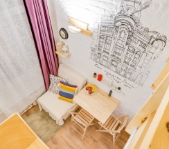 Номер эконом с общей кухней и санузлом в 2Степ на Неве