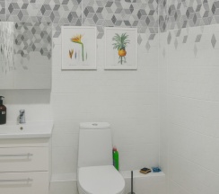 Просторная двухкомнатная квартира в Like