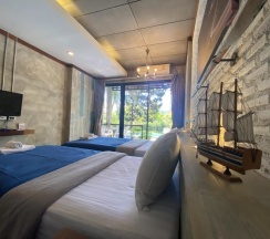Двухместный номер Standard с видом на бассейн 2 отдельные кровати в Windy Sea View Resort