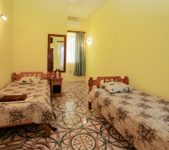 Стандартный 2х местный номер 1 этаж в Green oasis Vavilon