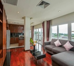 Люкс с джакузи на крыше с 3 комнатами в Phunawa Resort