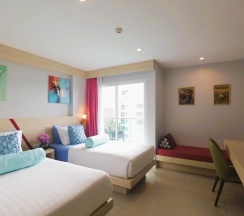 Двухместный номер Deluxe 2 отдельные кровати в SunSeaSand Hotel (Patong) (SHA Certified)