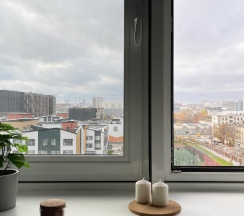 1-комнатные апартаменты студия в InHome24 (ИнХоум24) на улице Автозаводская 23 строение 120