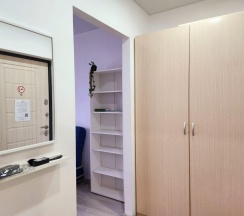 Апартаменты студия Домодедово, Южнодомодедовская улица, 17 в Runway Apartments на улице Южнодомодедовская 17