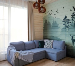 Барнхаус ЯгельХаус (оснащение дома, стоимость банного чана и бани см. Подробнее) в Dacha