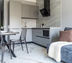 Двухкомнатные апартаменты LUX (5 этаж) в Real Apartments Sochi