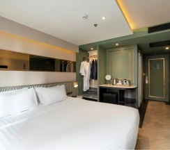 Двухместный номер Deluxe (двуспальная кровать) в Vince Hotel Pratunam