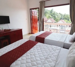 Двухместный номер Deluxe (2 отдельные кровати) в Hong Bin Bungalow Resort