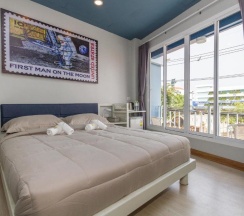 Двухместный номер Standard двуспальная кровать в The Moon Hostel Hua Hin