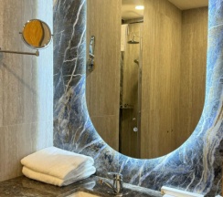 Люкс с красивым видом из окна в Ozen Palace