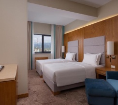 Двухместный room Guest семейный 2 отдельные кровати в Отель DoubleTree by Hilton Almaty