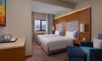 Двухместный room Guest 2 отдельные кровати в Отель DoubleTree by Hilton Almaty