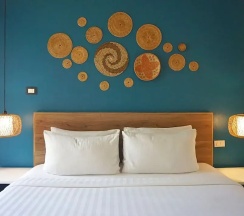Двухместный номер Deluxe с видом на сад двуспальная кровать в Signature Phuket Resort