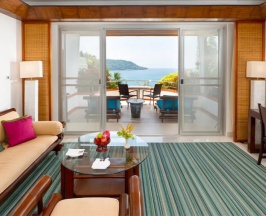 Двухместный люкс Penthouse двуспальная кровать в Mom Tri's Villa Royale