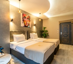Двухместный номер Standard 2 отдельные кровати в Отель Monezza Hotel