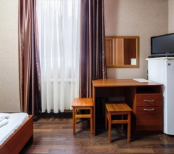 Двухместный номер с видом на внутренний двор двуспальная кровать в Delsochi