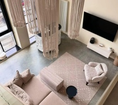 Двухместные апартаменты Premium (двуспальная кровать) в Апартаменты Four Rooms Нуар 320