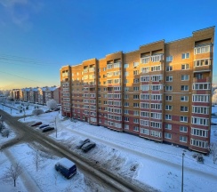 Двухместный номер Standard с видом на город (двуспальная кровать) в Квартира Мы вас ждали у вокзала
