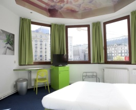 Двухместный номер Privilege двуспальная кровать в Hotel Siru Brussels