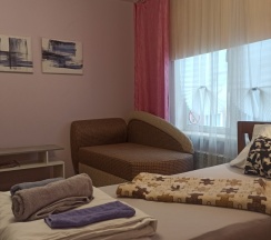 Стандарт. 2 односпальные кровати и диван (с/у на две комнаты) в Крафт Переславль