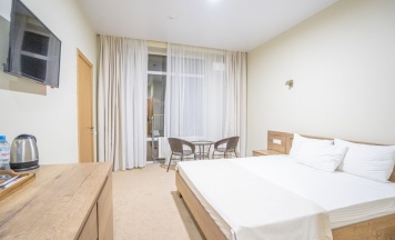 Двухкомнатный коннект с видом на море в Dream hotel Anapa