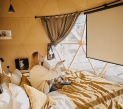 Глэмп №6 на дереве в Vyborg Bay