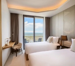 Номер Standard с 2 комнатами с видом на океан в Oakwood Apartments Sanya