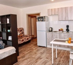1-комнатные апартаменты студия в Rusdom Sweet Apartments (Русдом Свит) на улице Ленина 23А