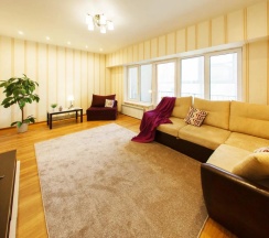 Трёхместные апартаменты с 2 комнатами в Апартаменты Bliss aparts: Centre-Rybinskaya 11