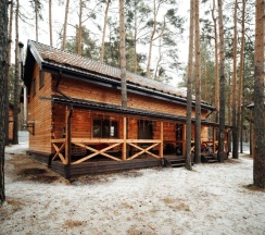 Малый дом с баней в Сны Леса