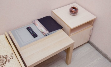 Бюджетный одноместный номер с общей ванной комнатой в ЗОО