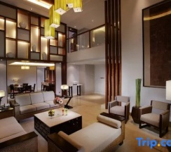 Люкс Deluxe Дуплекс с красивым видом из окна в Sanya Phoenix Waterside Gloria Resort