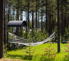 Барнхаус с бассейном в Palasuomi