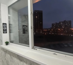 Апартаменты в Квартира Атмосферная, с видом на город, в новом комфортном ЖК в 14А квартале
