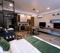 Номер Standard с красивым видом из окна в Апартаменты Baikal Hill Green