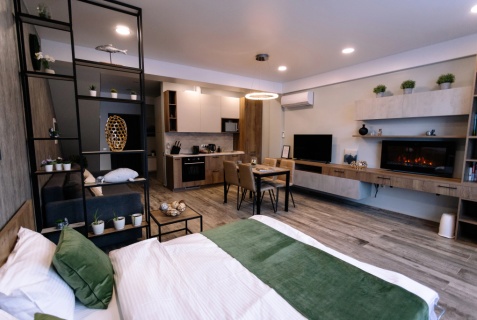 Листвянка: Апартаменты Апартаменты Baikal Hill Green