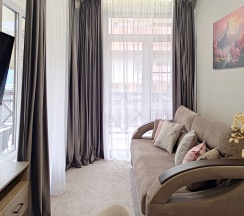 Апартамент со спальней ПРИМУЛА. Бассейн. Сауна. в Панорама Ачишхо