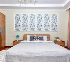 Двухместные апартаменты Standard с 2 комнатами двуспальная кровать в Квартирное бюро