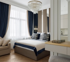 Студио + с видом на Неву в Приоритет