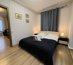 Двухкомнатный полулюкс (гостиная, спальня, ванная комната) в Митяевский