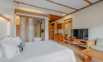 Двухместный номер Pool Access Deluxe 2 отдельные кровати в Отель Metadee Concept Hotel