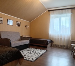 Улучшенный номер с двумя односпальными кроватями в Старый Городец