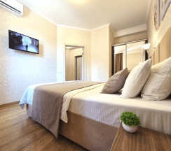 DELUXE APARTMENT ОДНОКОМНАТНАЯ КВАРТИРА С ВИДОМ НА ГОРЫ в Deluxe apartments